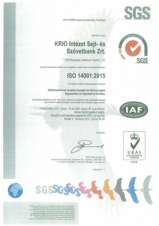 ISO 14001 - spermabank.krio.hu